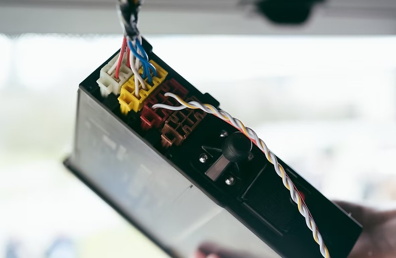 podłączenie kabla PPCB00000300 do tachografu cyfrowego